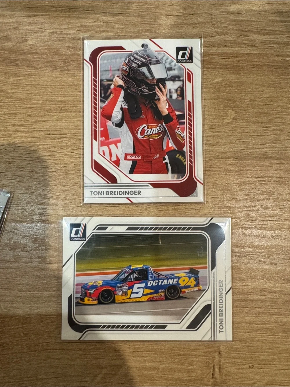 Toni Breidinger NASCAR Racing Trading Card Lot - 6 Cards